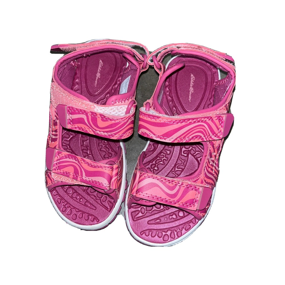 NEW Girls‎ EDDIE BAUER Jordan Pink Sandals Size 12